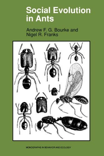 Social Evolution in Ants - Nigel R. Franks - Books - Princeton University Press - 9780691044262 - November 5, 1995