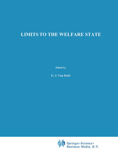 Cover for G.j. Van Driel · Limits to The Welfare State (Hardcover Book) [1980 edition] (1980)