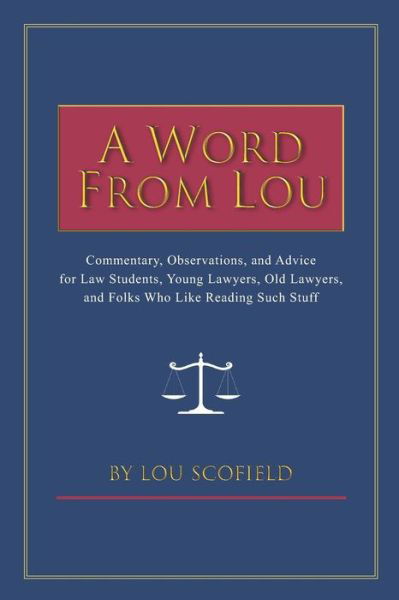 Cover for Lou Scofield · A Word From Lou (Taschenbuch) (2019)