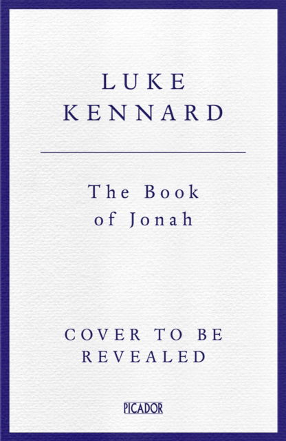 Cover for Luke Kennard · The Book of Jonah (Paperback Book) (2025)