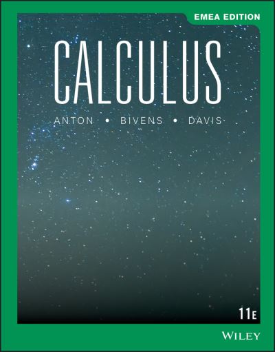 Cover for Anton, Howard (Drexel University) · Calculus: Late Transcendentals, EMEA Edition (Paperback Book) (2020)