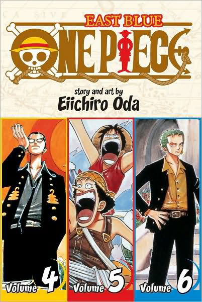 Cover for Eiichiro Oda · One Piece (Omnibus Edition), Vol. 2: Includes vols. 4, 5 &amp; 6 - One Piece (Paperback Bog) [Omnibus edition] (2011)