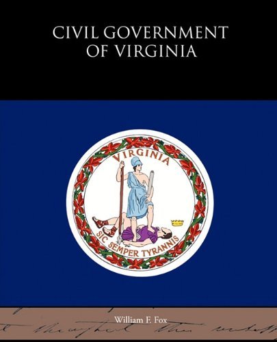 Cover for William Fox · Civil Government of Virginia (Pocketbok) (2010)