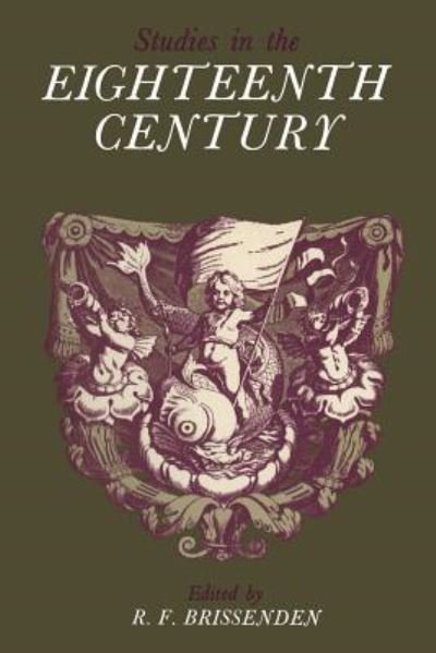 Cover for R F Brissenden · Studies in the Eighteenth Century (Pocketbok) (1968)