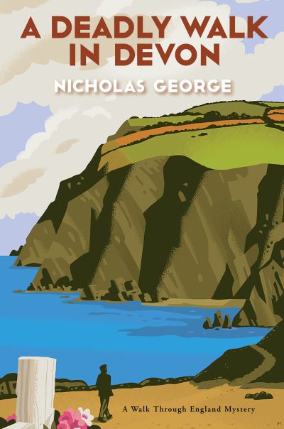 Cover for Nicholas George · A Deadly Walk in Devon (Hardcover bog) (2024)