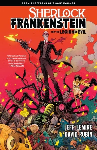 Cover for Jeff Lemire · Sherlock Frankenstein &amp; the Legion of Evil: From the World Of Black Hammer (Paperback Book) (2018)