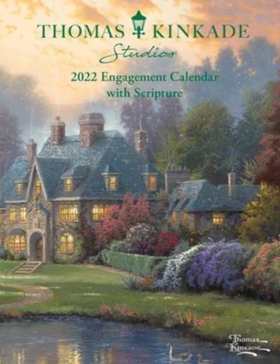 Thomas Kinkade Studios 2022 Monthly / Weekly Engagement Calendar with Scripture - Thomas Kinkade - Merchandise - Andrews McMeel Publishing - 9781524864262 - 3. august 2021