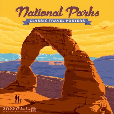 Cover for Anderson Design Group · National Parks Art 2022 Wall Calendar by Anderson Design Group (Calendar) (2021)