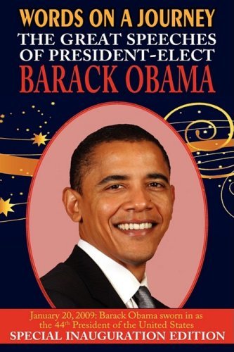 Cover for Barack Obama · Words on a Journey: The Great Speeches of Barack Obama (Gebundenes Buch) [Special Inauguration edition] (2008)