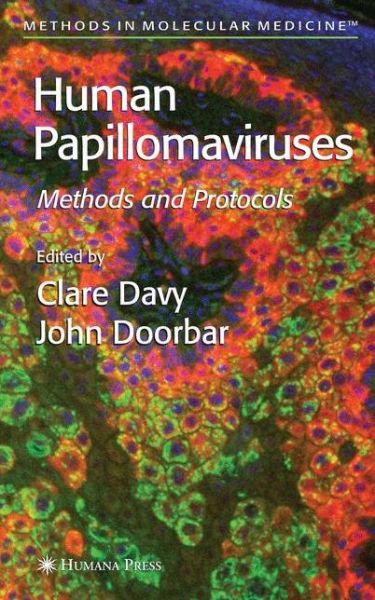 Cover for Clare Davy · Human Papillomaviruses: Methods and Protocols - Methods in Molecular Medicine (Paperback Book) [Softcover reprint of hardcover 1st ed. 2006 edition] (2010)