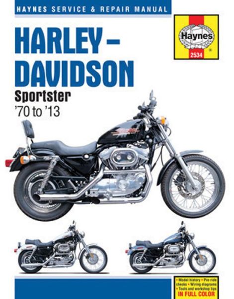 Cover for Alan Ahlstrand · Harley-Davidson Sportsters (70 - 13) Haynes Repair Manual (Paperback Book) [2 Revised edition] (2016)