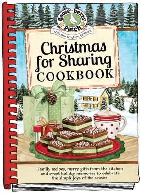 Cover for Gooseberry Patch · Christmas for Sharing (Spiral Book) (2023)