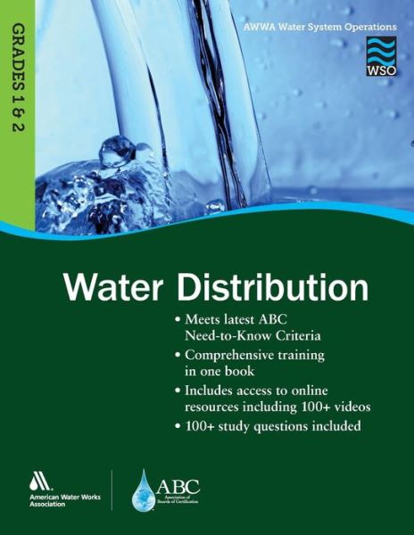 Cover for WSO Water Distribution: Grades 1 and 2 (Book) (2016)