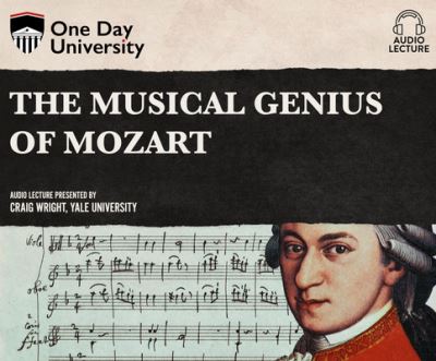 Cover for Craig Wright · The Musical Genius of Mozart (CD) (2021)