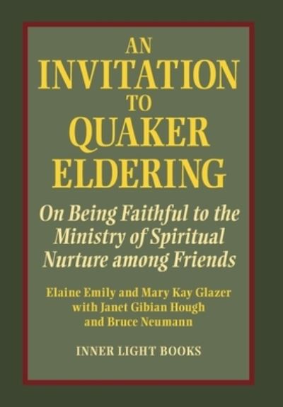 Cover for Elaine Emily · Invitation to Quaker Eldering : (Book) (2022)