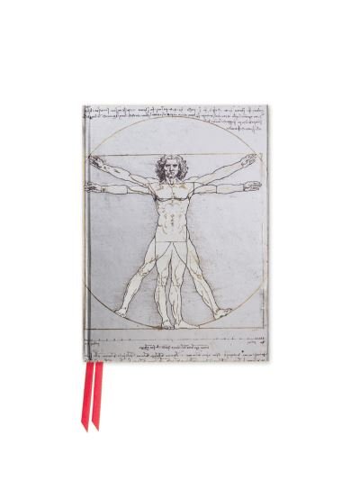 Cover for Da Vinci: Vitruvian Man (Foiled Pocket Journal) - Flame Tree Pocket Notebooks (Papperier) [New edition] (2017)