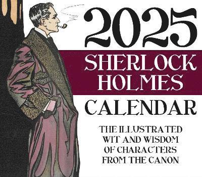 Cover for Richard Ryan · 2025 Sherlock Holmes Page A Day Calendar (Paperback Book) (2024)