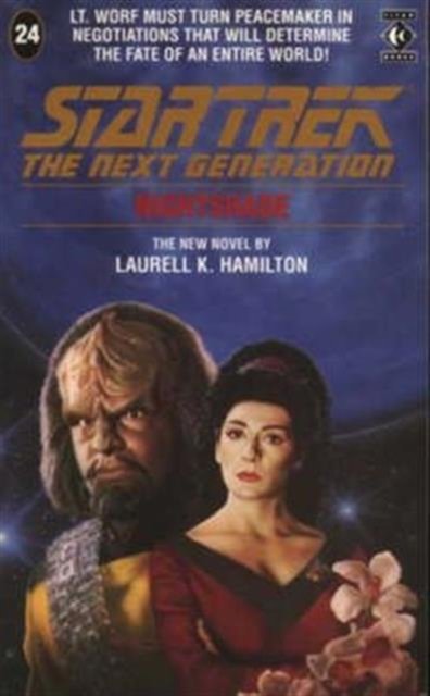 Cover for Laurell K. Hamilton · Nightshade - Star Trek: The Next Generation (Pocketbok) (1992)