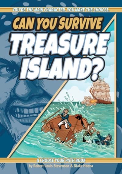 Cover for Blake Hoena · Can You Survive Treasure Island?: A Choose Your Path Book (Pocketbok) [2 Revised edition] (2024)