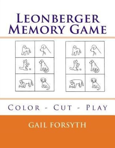 Cover for Gail Forsyth · Leonberger Memory Game (Pocketbok) (2018)