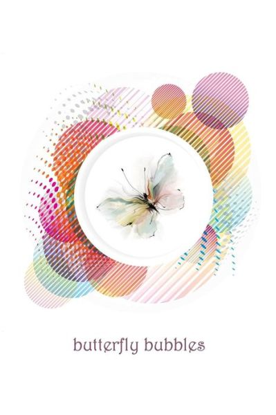 Cover for Journal Jungle Publishing · Butterfly Bubbles: 150-page Blank Writing Journal With Funky Butterfly Design (Paperback Book) (2015)