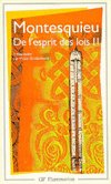 Charles-Louis Montesquieu · De l'esprit des lois 2 (Taschenbuch) (1980)