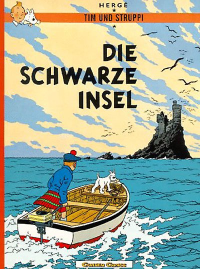 Cover for Herge · Tim und Struppi.06 Schwarze Insel (Buch)