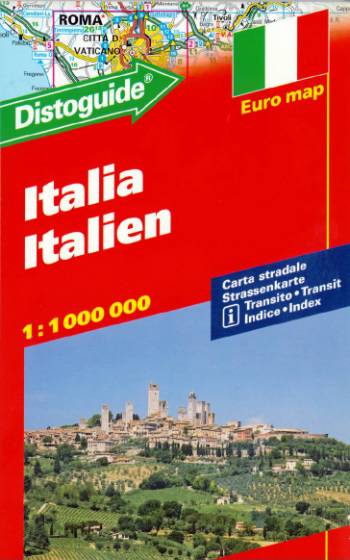 Cover for Hallwag · Italy w/Distoguide (Book) [Folde ud bog] (2001)