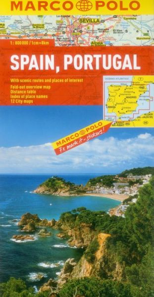 Cover for Marco Polo · Spain &amp; Portugal Map - Marco Polo Maps (Map) (2018)