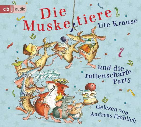 Die Muskeltiere-eine Rattenscharfe Party - Ute Krause - Music - Penguin Random House Verlagsgruppe GmbH - 9783837153262 - September 21, 2020