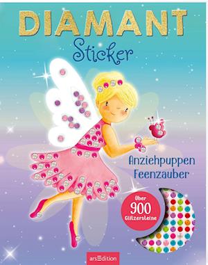 Cover for Marlit Kraus · Diamantsticker Anziehpuppen – Feenzauber (Book) (2024)