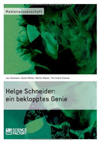 Cover for Jan Hosmann · Helge Schneider: ein beklopptes Genie (Taschenbuch) [German edition] (2013)