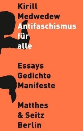 Cover for Medvedev · Antifaschismus für alle (Book)