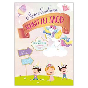 Cover for Activity Heft: Meine Einhorn Schnitzeljagd (Book) (2025)
