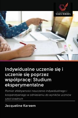 Cover for Jacqueline Kareem · Indywidualne uczenie si? i uczenie si? poprzez wspolprac? (Paperback Book) (2020)