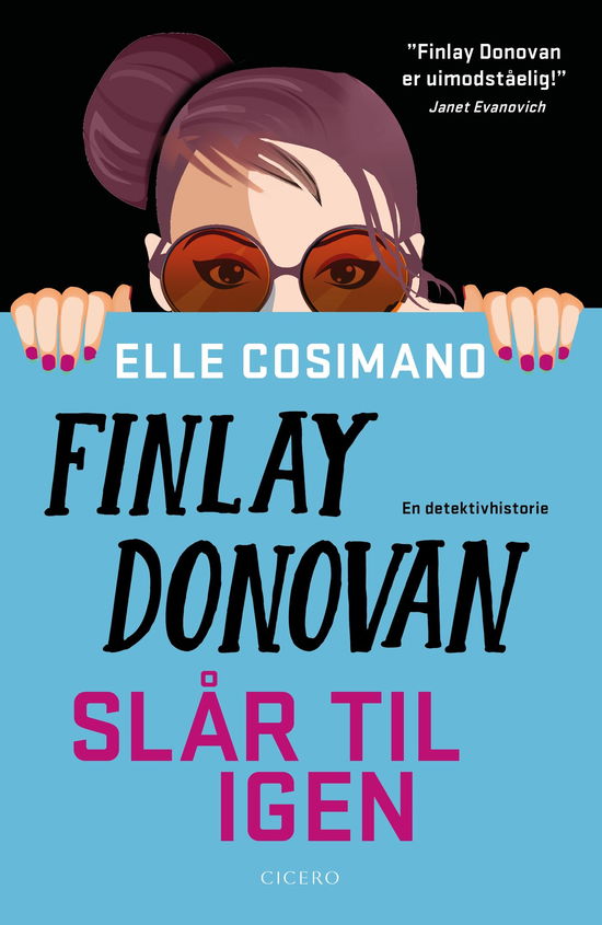 Cover for Elle Cosimano · Finlay Donovan: Finlay Donovan slår til igen (Sewn Spine Book) [1.º edición] (2024)