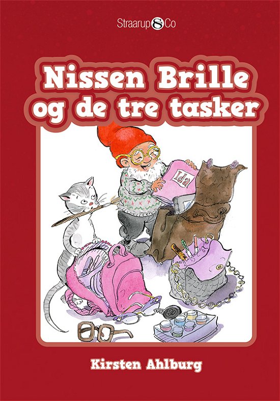 Cover for Kirsten Ahlburg · Nissen Brille: Nissen Brille og de tre tasker (Hardcover bog) [1. udgave] (2020)