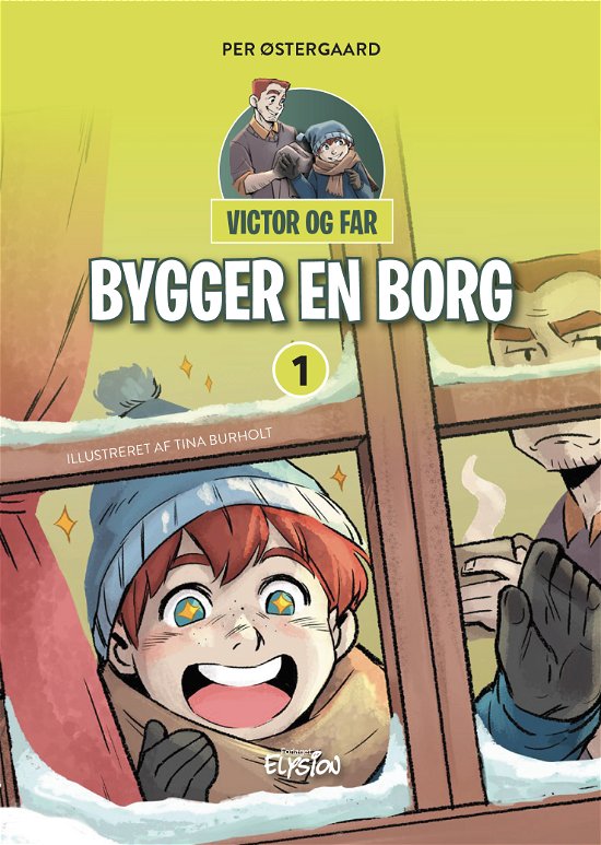 Cover for Per Østergaard · Victor og far: Victor og far bygger en borg (Hardcover bog) [1. udgave] (2020)