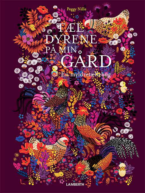 Cover for Peggy Nille · Tæl dyrene på min gård - En myldretællebog (Gebundesens Buch) [1. Ausgabe] (2021)