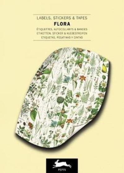 Cover for Pepin Van Roojen · Flora: Label &amp; Sticker Book (Pocketbok) (2018)