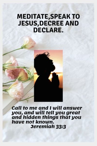 Cover for Guytremat Ng · Meditate, Speak to Jesus, Decree and Declare. (Paperback Book) (2020)