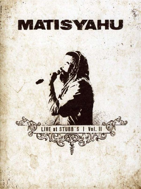 Cover for Matisyahu · Live at Stubbs 2 (DVD) (2011)