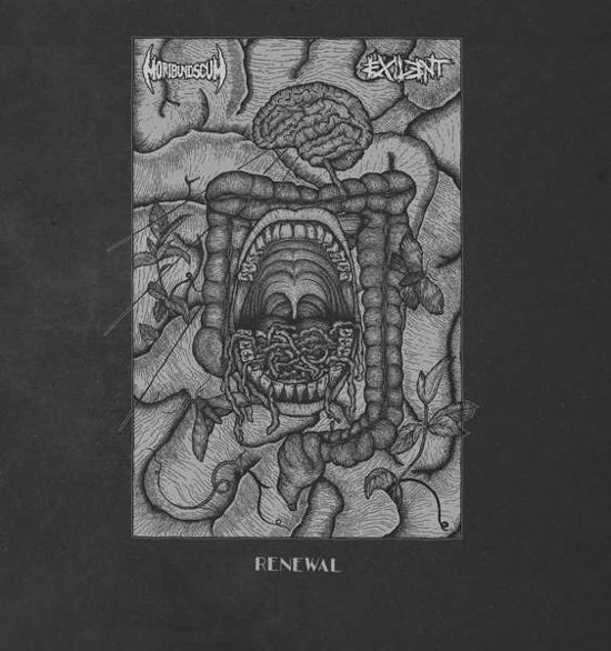 Cover for Exilent / Moribund Scum · Renewal (Split) (LP) (2018)