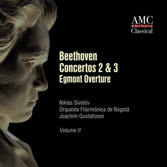 Cover for Beethoven,l.v. / Sivelov / Bogota Philharmonic · Concertos Nos. 2 &amp; 3 Egmont Overture Vol. 2 (CD) (2024)