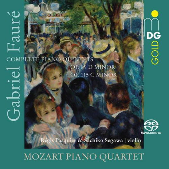 Faure: Piano Quintets - Mozart Piano Quartet - Musik - MDG - 0760623216263 - 1. marts 2021