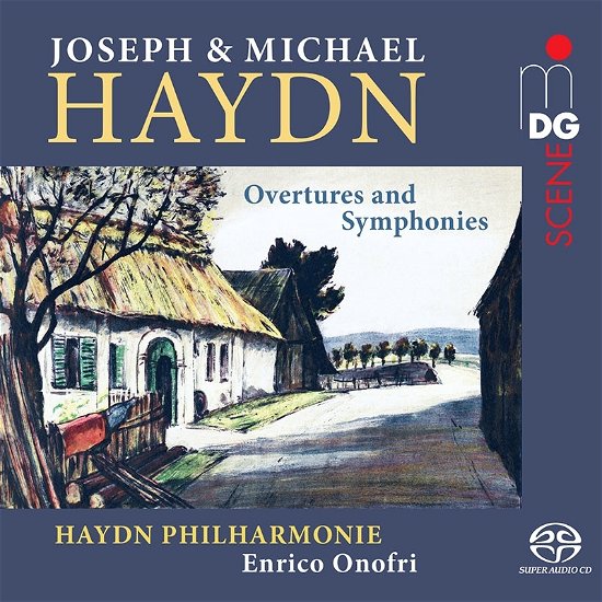 Cover for Onofri, Enrico / Haydn Philharmonie · Joseph &amp; Michael Haydn: Overtures and Symphonies (CD) (2023)
