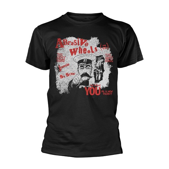 Cover for Abrasive Wheels · Army Song (Black) (T-shirt) [size XL] [Black edition] (2020)