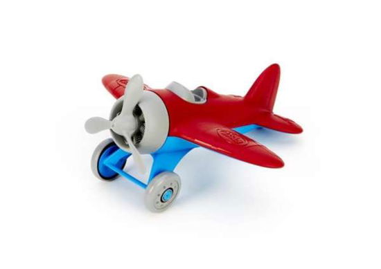 Green Toys Vliegtuig - Rood - Green Toys - Merchandise - Green Toys - 0816409010263 - November 5, 2019