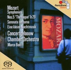 Cover for Boni,Marco / CGO · * Sinfonien 5 &amp; 29/Serenata/+ (SACD) (2013)