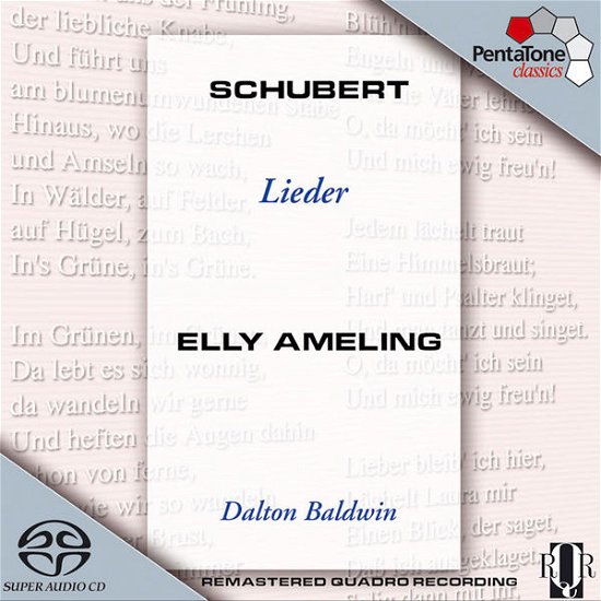 Lieder - Ameling,Elly / Baldwin,Dalton - Musique - Pentatone - 0827949013263 - 1 juin 2004